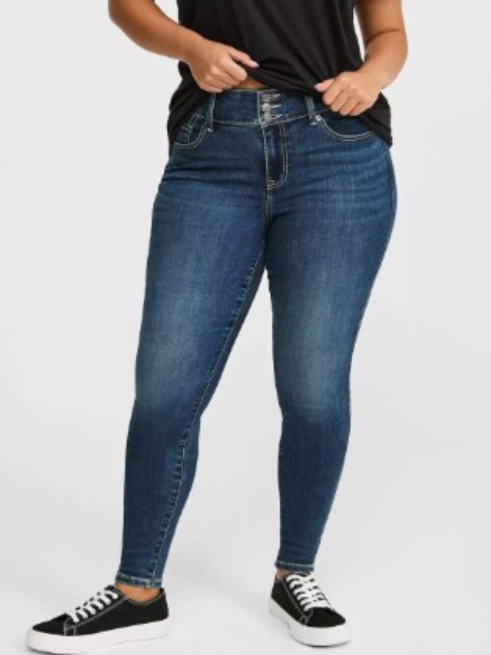 Torrid Jegging Dark Wash High-Rise Skinny Jeans plus size 1133807 po# 1113808